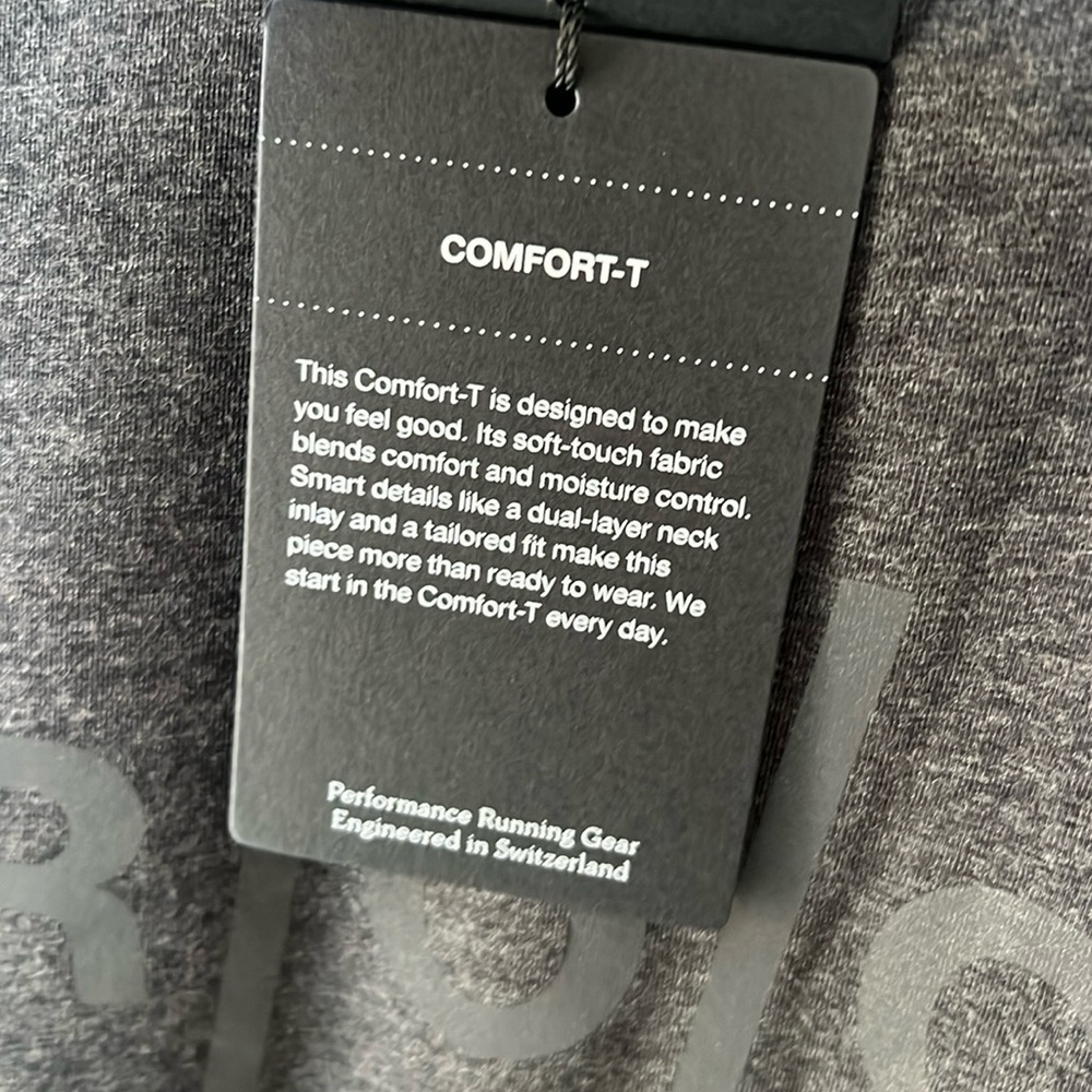 NWT OnCloud Men’s Comfort T Workout Shirt Size Medium New With Tags - Picture 6 of 9